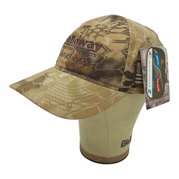 Galloway Kryptek Highlander Camo Pattern Strapback Cap Trucker Hunter Hat NEW - Picture 2 of 12